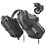 Rhinowalk Motorcycle Saddle Bag Waterproof 28L (14L*2) Motor Saddlebags Side Bags Pannier Bag Trunk Motorcycle Accessory
