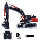 TOUCAN RC HOBBY Lesu 1/14 Remote Control Hydraulic Excavator Aoue ZX490 RTR CNC Metal RC Excavator Car 6CH Valve Light Sound Paladin PL18EV Lite Outdoor