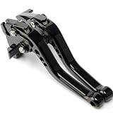 ESPEEDMTC For Kawasaki Vulcan S 2015-2024 Modified CNC aluminum Alloy 6-stage Adjustable Short Brake Clutch Lever Accessories (Black)