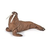 Papo - Large animal figurine - Walrus from the Marine Universe, Polar Voyage, Multicoloured figurine for Children from 3 Years - Discovery of Marine Mammals