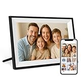 Funcare Digital Photo Frame 10.1 Inch, 1280 * 800 HD IPS Touch Screen Wifi Digital Picture Frame, 32GB Electronic Photo Frame, Auto-Rotate, Easy to Share Photos and Videos via APP