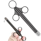 Lube Applicator Injector with 10ml Precise Scales, 6.5” Lube Injectors Reusable with Smooth Rounded Tip, Anal Lube Shooter with Air-Proof Silicone Cap,Lube Applicator for Men, Women & Couples