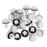 JNNJ 50 Pcs Car Body Clips, Auto Clips Fastener Rivets, Universal Automotive Nylon Bumper Clips Kit, Automobile Replacement Safety Protection Trim Clips, Vehicle Accessories for Most Car