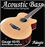 Adagio Professional Acoustic Bass Guitar String Set 40-95 Light