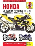 Honda CBR900RR FireBlade 2000 - 2003: CBR929RR, CBR954RR (Haynes Service and Repair Manual)