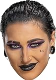 Rhea Ripley Celebrity Face Mask – WWE Wrestling Star Fancy Dress Costume Prop for Sports Party Hen Stag Do Accessory