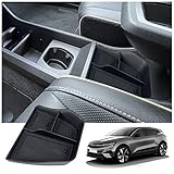 BIXUAN Compatible with Renault Megane E-Tech/Scenic E-Tech 2022-2025 Centre Console Storage Box E-Tech Non-Slip Mat Storage Compartment Accessories Armrest Organiser Tray Centre Armrest Glove Box