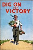 Metal Sign Vintage WW2 British Dig On For Victory World War II Plaque - A4