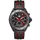 Tag Heuer Formula 1 Black Opalin Dial Mens Chronograph Watch CAZ1019.FT8027, Black, Chronograph
