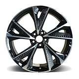 KANGYEBAIHUODIAN 18x8.5j 18x8j 19x9.5j 19x9j Wheel Hub 19 Inch Deep Lip Forged Aluminum Alloy Wheels Fit For Golf Gti (Color : 19 Inch)