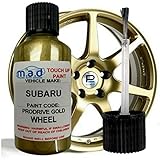 Paint for SUBARU PRODRIVE GOLD WRX STI IMPREZA ALLOY WHEEL TOUCH UP PAINT KIT BRUSH