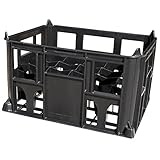Beer Bottle Crate for 20 x Standard 9" High Beer Bottles - Black