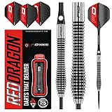 RED DRAGON Lethal Magic 25g Tungsten Darts Set with Flights and Stems