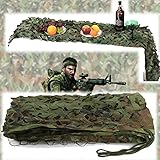 Camouflage Net Camo Netting Sunshade Net 3x3M 3x6M 4x6M 6x6M, Military Decoration Sunshade Hunting Camouflage Net, Forest Landscape Crop Camouflage Net, for Privacy Screen Outdoor ( Size : 10x10m/32.8