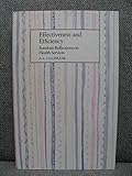 Effectivness & Efficiency: Random Reflections on Health Services (Memoir Club Publications S.)