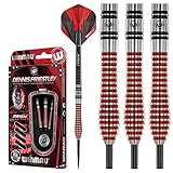 WINMAU Dennis Priestley 26 gram Tungsten Darts Set with Flights and Stems (Shafts)