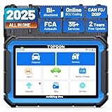TOPDON Car Diagnostic Tool ArtiDiag Pro with Online-Coding and Bi-Directional Control, Full Systems Diagnosis Obd2 Scanner with 35+Maintenance Services, 2-Year Free Update, Blue