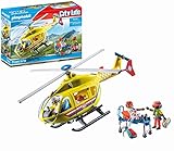 Playmobil 71203 City Life Medical Helicopter, toy for children ages 4+, toy playset suitable for ages 4+