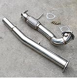 GOWE Down Pipe Exhaust For 00-06 AUDI TT QUATTRO S3 MK1 TYPE 8L 1.8T 225 Gas Racing 304SS Stainless Steel Down Pipe Exhaust