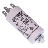 4uF Motor Run Capacitor Metallised Polypropylene 450V Air Ducati Energia Compressor Pump Industrial Electrical