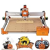 FoxAlien Masuter Pro CNC Router Machine, Upgraded 3-Axis Engraving All-Metal Milling Machine for Wood Acrylic MDF Nylon Carving Cutting