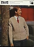 Lee Target Knitting Pattern 6078 : Man's DK Zipped Jacket (34-44in)