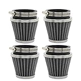4x 54MM Air POD Filters For Kawasaki KZ KZ750 KZ1000 KZ1100 GPZ750 ZX900 Suzuki GS700 GS750 GS850 GS1000 GS1100 GS1150