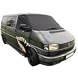 T4 Deluxe Window Front Screen 100% Black Out Curtain Wrap Cover Frost Windscreen