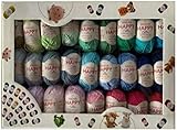 Sirdar Happy Cotton 50 Colours Assortment Box