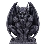 Nemesis Now Adalward Dark Black Grotesque Gargoyle Figurine 26cm, Resin, Black, Expertly Crafted Adalward Gargoyle, Gothic Giftware, Cast in the Finest Resin, Painstakingly Hand-Painted