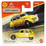 Matchbox - 1970 Citroen 2CV - MBX Road Trip 115/125 - JBR12 - Short Card - Duck Yellow - Superfast Lesney - Mattel 2025-1:64