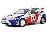 Otto Mobile Sunny GTI-R #12 Tommi Makinen - Seppo Harjanne Monte C Rally (1992) Limited Edition to 2500 Pieces Worldwide 1/18 Model Car OT461