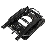 Tbest RV Seat Swivel Base, Van Swivel Seat Conversion Bar Stool Seat Swivel Replacement Adjustable Rotating Seat Base with Sliding Track for RV Commercial Vehicle Engineering Vehicles