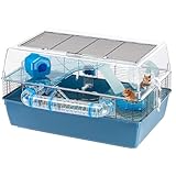 Ferplast DUNA FUN LARGE Interactive Multi-Level Hamster Cage - Includes Play Accessories, Tunnel System, and Exercise Wheel, 71,5x46xh41cm