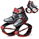 Kangaroo Shoes for Fitness and Training Adults/Children/Young Children, Kangoo Jumps Shoes Exercise, Anti-Gravity Running Boots with Removable Lining – Unisex