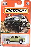 Hot Wheels Matchbox 2018 Toyota Hilux 40/100 1:64 Scale Truck, Green, Kids, 11 x 11 x 4 cm