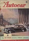 Autocar magazine 24/8/1951 featuring Vauxhall Wyvern & Velox
