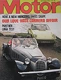 Motor magazine 25/6/1977 featuring Panther Lima road test, Porsche Carrera