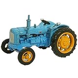 Oxford Diecast 76TRAC001 Fordson Tractor Blue