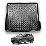 NOMAD Mercedes ML (2012-2015) [W166] Boot Liner Tailored Fit Car Floor Mat Protector Non Slip Waterproof Raised Edges Compatible Custom Fit Accessory Black Dog & Pet Friendly Easy Install All-Weather