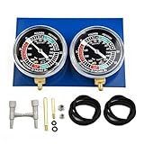 Carburetor Synchronizer, Performance Enhancing Motorcycle Vacuum Gauge Balancer, Motorcycle Carb Balancer, Vacuum Gauge Kit, for Dual Cylinder Carburetor