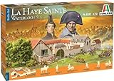 ITALERI 6197S 1:72 Battle Set Waterloo La Haye Sainte, True-to-Original Replica, Model Making, Crafts, Hobbies, Gluing, Plastic Construction Kit, Assembly, Multi-Coloured