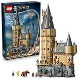 LEGO Harry Potter Hogwarts Castle: The Main Tower - Interactive Castle Toy with Modular Flying Key & Wizard Chess Rooms, plus 12 Minifigures - Gift for 10+ Year Old Boys, Girls & Adult Fans 76454
