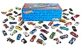 Hot Wheels 50-Car Pack of 1:64 Scale Vehicles Individually Packaged, Gift for Collectors & Kids Ages 3 Years Old & Up, V6697