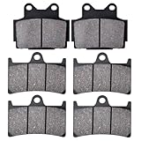 For YAMAHA TZR 250 SP/R/SPR 1989-1994 Motorcycle Front Rear Brake Pads Organic Disc
