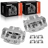 A-Premium Disc Brake Caliper Assembly with Bracket Compatible with Select Honda and Acura Models - CR-V 07-11, Odyssey 05-10, Accord Crosstour 10-11, RDX 07-12, Crosstour 12-15 - Front Side