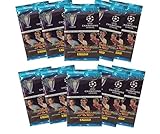 FULL BOX OF ADRENALYN UEFA CHAMPIONS LEAGUE 2014 2015 CARD PACKETS + RETRO ENGLAND FIGURE