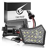 TECTICO LED Puddle Light SMD 6000K White Canbus Wing Mirror Lights for Vol-vo C30 C70 XC70 XC90 V40 V50 V60 V70 S40 S60 S80 Ja-guar XJ XF XK XE, 2 Lamps
