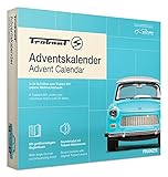 Trabant Car Advent Calendar - Build your own model of this iconic car in 24 days!