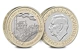 C1BLY's 2025 King Charles III Commemorative £2 Coin, 200 Years Modern Railway, Stephenson's Rocket, Royal Mint Uncirculated